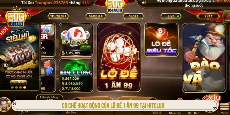 Lô Đề 1 Ăn 99 HITCLUB - Cơ Chế Và Các Cửa Cược Phổ Biến Hiểu rõ cách vận hành giúp người chơi chủ động hơn khi cược